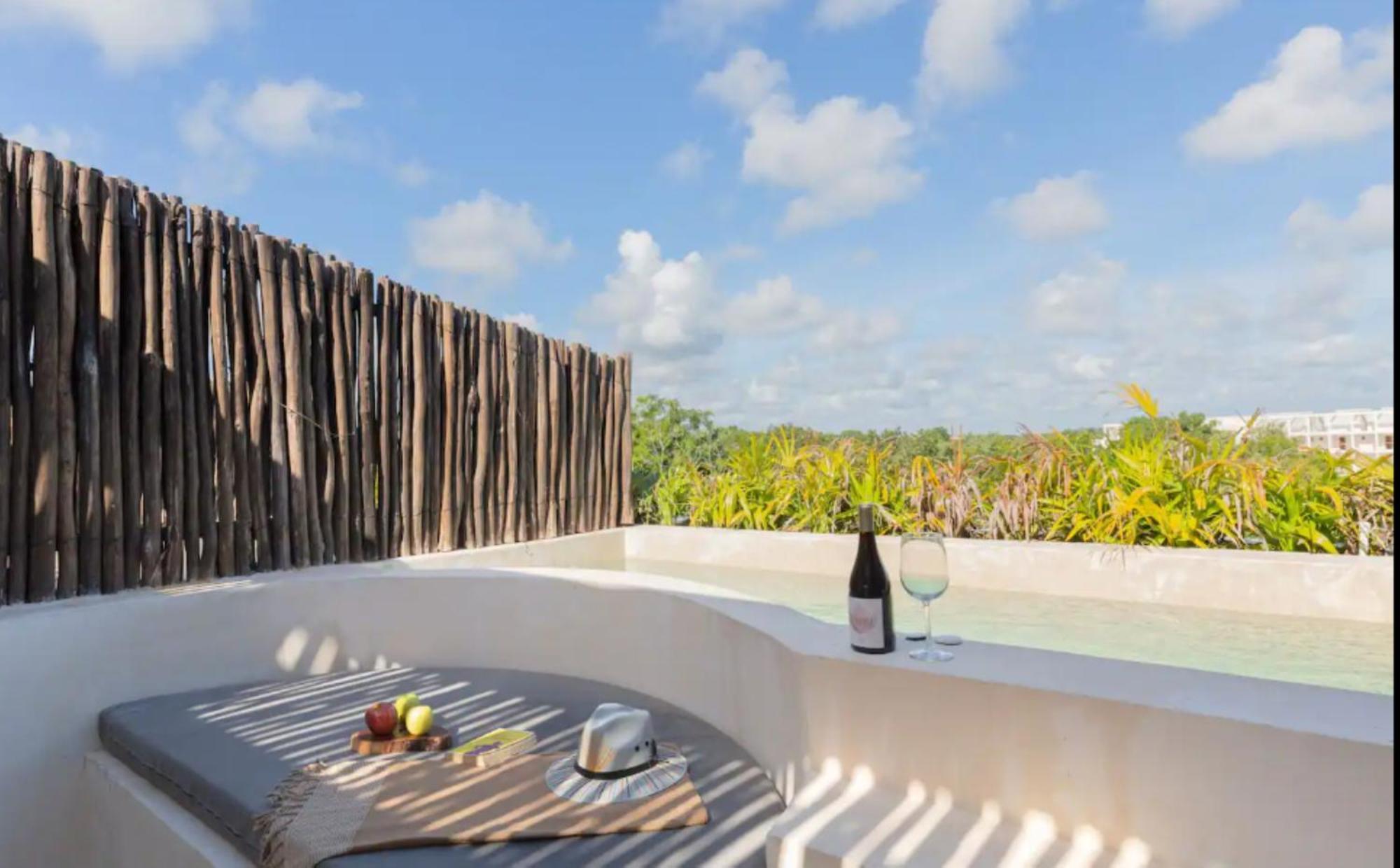 Private Pool And Rooftop In Aldea Zama, 24 7 Security In A Gated Community 15 تولوم المظهر الخارجي الصورة